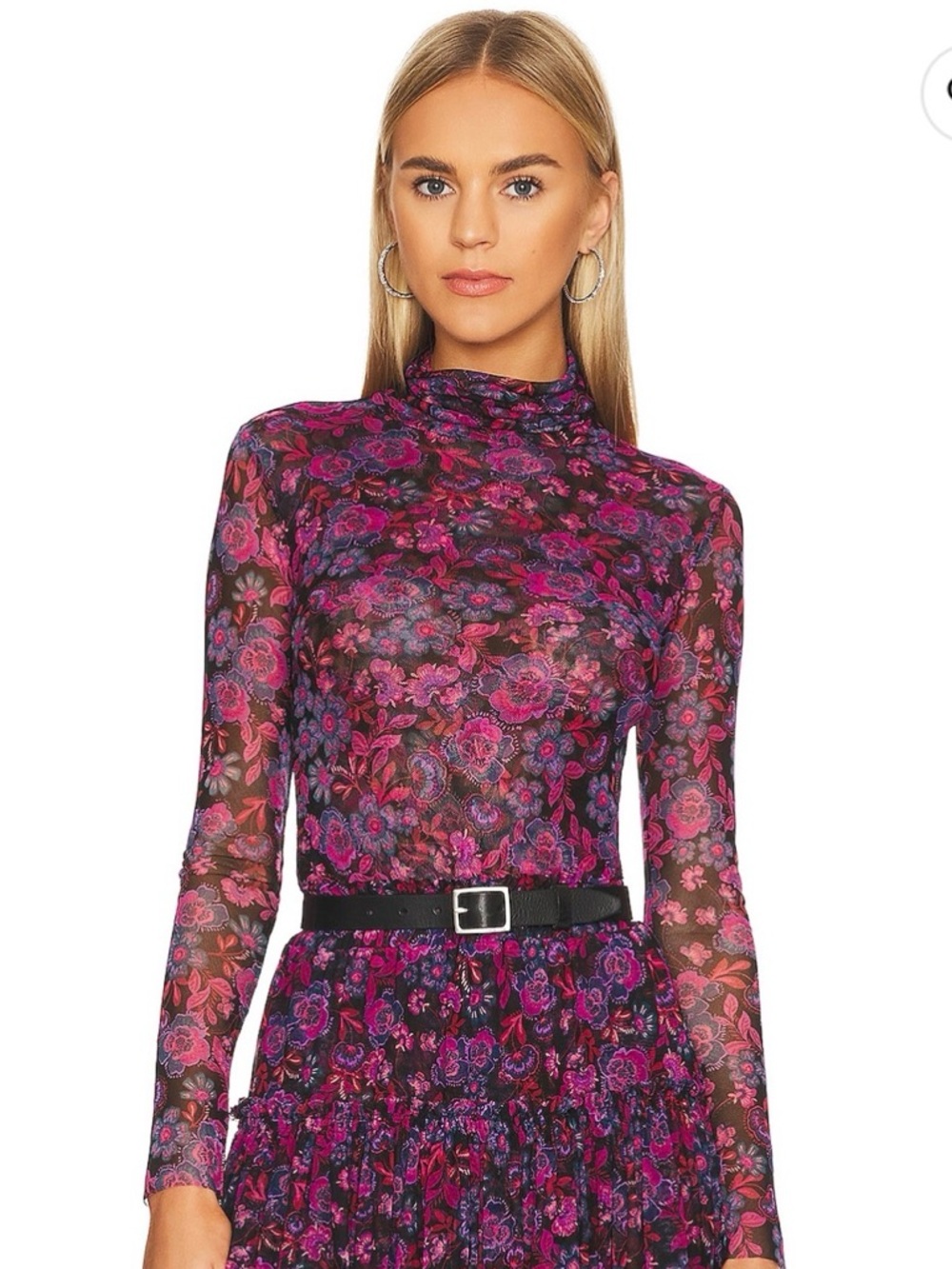 MISA Los Angeles Sheer Nadja Top
